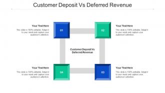 Customer Deposit Vs Deferred Revenue Ppt Powerpoint Presentation Slides Background Cpb