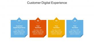 Customer digital experience ppt powerpoint presentation summary picture cpb
