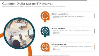 Customer Digital Market Stp Analysis
