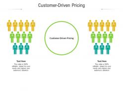 Customer driven pricing ppt powerpoint presentation guidelines cpb