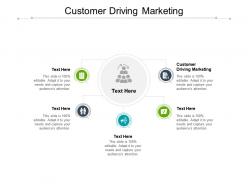 Customer driving marketing ppt powerpoint presentation portfolio visuals cpb