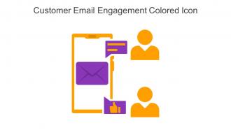 Customer Email Engagement Colored Icon In Powerpoint Pptx Png And Editable Eps Format