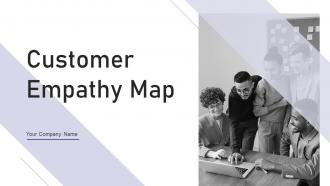Customer Empathy Map Powerpoint PPT Template Bundles