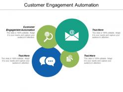 Customer engagement automation ppt powerpoint presentation icon slides cpb