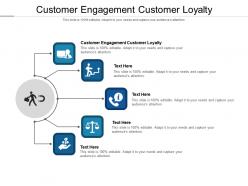Customer engagement customer loyalty ppt powerpoint presentation slides brochure cpb