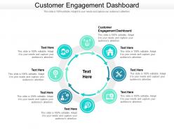 Customer engagement dashboard ppt powerpoint presentation styles sample cpb
