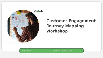 Customer Engagement Journey Mapping Workshop PPT Example AT