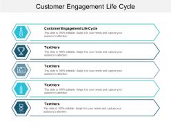 Customer engagement life cycle ppt powerpoint presentation outline infographic template cpb