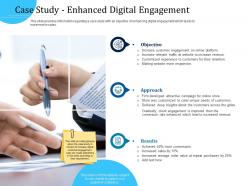 Customer engagement optimization case study enhanced digital engagement