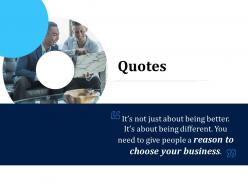 Customer engagement optimization quotes r776 ppt gallery