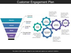 Customer engagement plan