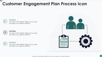 Customer Engagement Plan Process Icon
