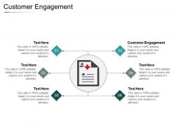Customer engagement ppt powerpoint presentation infographics show cpb