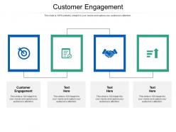 Customer engagement ppt powerpoint presentation portfolio designs download cpb