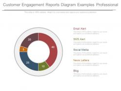 Customer engagement reports diagram examples professional