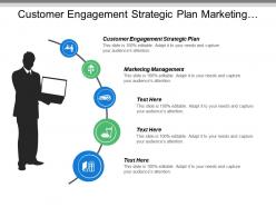 Customer engagement strategic plan marketing management monthly meeting template