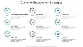 Customer Engagement Strategies In Powerpoint And Google Slides Cpb