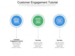 Customer engagement tutorial ppt powerpoint presentation slides background designs cpb