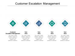 Customer escalation management ppt powerpoint presentation summary backgrounds cpb