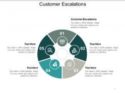 Customer escalations ppt powerpoint presentation ideas topics cpb