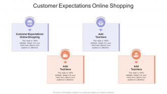 Customer Expectations Online Shopping In Powerpoint And Google Slides Cpb