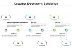 Customer expectations satisfaction ppt powerpoint presentation gallery design templates cpb