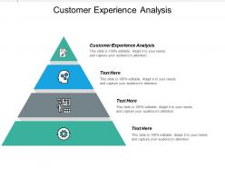 Customer experience analysis ppt powerpoint presentation icon styles cpb