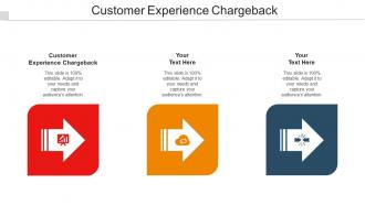 Customer Experience Chargeback Ppt Powerpoint Presentation Outline Pictures Cpb
