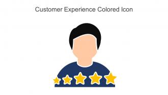 Customer Experience Colored Icon In Powerpoint Pptx Png And Editable Eps Format