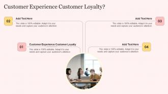 Customer Experience Customer Loyalty In Powerpoint And Google Slides Cpb