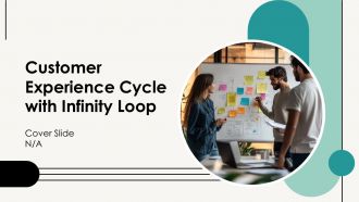 Customer Experience Cycle With Infinity Loop PPT Slides AT Customer Experience Cycle With Infinity Loop PPT Slides AT