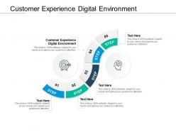 Customer experience digital environment ppt powerpoint presentation slides cpb