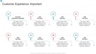 Customer Experience Important In Powerpoint And Google Slides Cpb