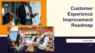 Customer Experience Improvement Roadmap PPT Structure AT