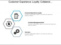 Customer experience loyalty collateral management risk crisis management cpb