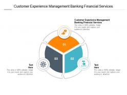 Customer experience management banking financial services ppt powerpoint presentation cpb