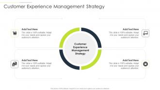 Customer Experience Management Strategy In Powerpoint And Google Slides Cpb