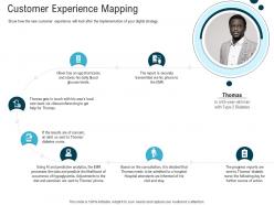 Customer experience mapping digital healthcare planning and strategy ppt microsoft