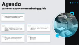 Customer Experience Marketing Guide Powerpoint Presentation Slides MKT CD V Informative Interactive