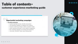 Customer Experience Marketing Guide Powerpoint Presentation Slides MKT CD V Customizable Visual