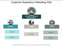 Customer experience marketing plan ppt powerpoint presentation infographics summary cpb