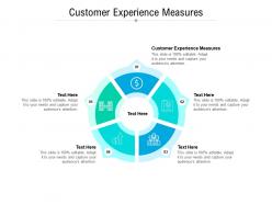 Customer experience measures ppt powerpoint presentation layouts model cpb