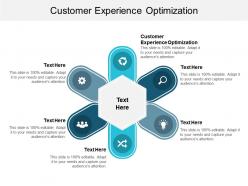 Customer experience optimization ppt powerpoint presentation file demonstration cpb