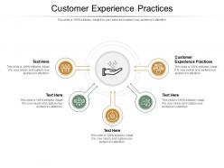 Customer experience practices ppt powerpoint presentation pictures good cpb