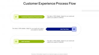 Customer Experience Process Flow In Powerpoint And Google Slides Cpb