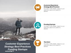 Customer experience strategy best practices funding startups cpb
