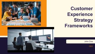 Customer Experience Strategy Frameworks PPT Designs AT