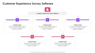 Customer Experience Survey Software In Powerpoint And Google Slides Cpb