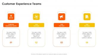Customer Experience Teams In Powerpoint And Google Slides Cpb