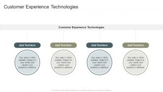 Customer Experience Technologies In Powerpoint And Google Slides Cpb